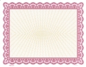 Goes 34615 Lavender/Gold Certificate