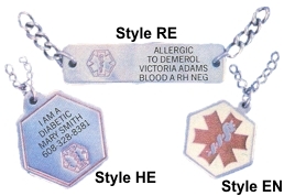 Medical Identification Tags