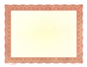 Goes 441RDZ Red/Gold Certificate